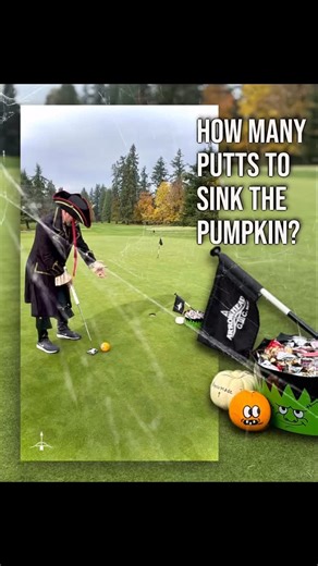 13 reactions · 4 comments | Turns out pumpkins don’t roll quite like golf balls… who knew? ‍☠️ How many putts will it take our pirate pro to sink the pumpkin? Happy Halloween!  | Arrowhead Golf Club | Facebook