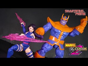 Marvel Legends Psylocke & Thanos GamerVerse Target Exclusive Marvel vs Capcom 2-Pack Figure Review