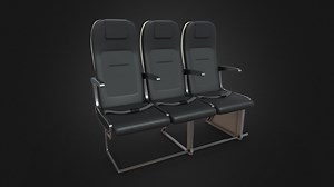 Airplane Seat - 3D model by ARKBlender (@ARKS-3D-Studio)