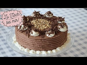 Easy cake with chocolate cream 💯 Suitable for beginners 😀