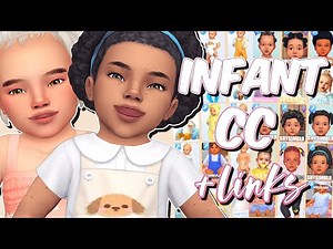 INFANT CC HAUL #2! 🌺 | Maxis Match CC + Links | sims 4