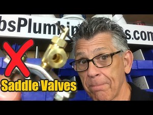 Sioux Chief Saddle Valve Installation