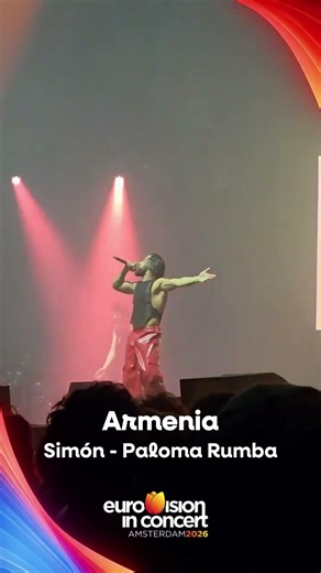 🇦🇲 Simón performs „Paloma Rumba” live at Eurovision In Concert | #eurovision #esc2026 #esc
