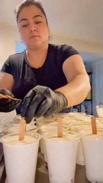 Vampire routine making cheese ice cream 🧀