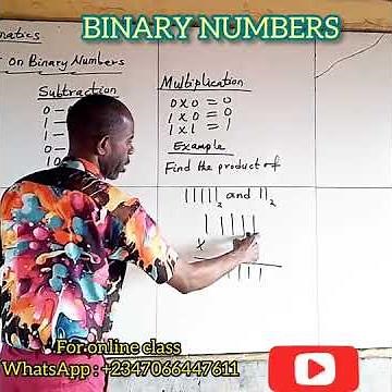 Multiplication of binary numbers #maths #basicproblems #binary