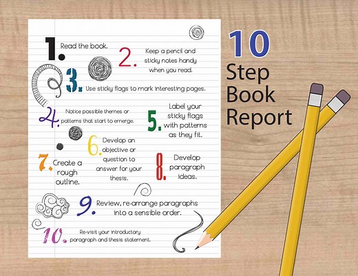 10 Steps to Writing an Awesome Book Report