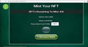 Mint Dapp on Ordinal BRC-20 NFT Inscriptions / Solana / Sui/ Aptos