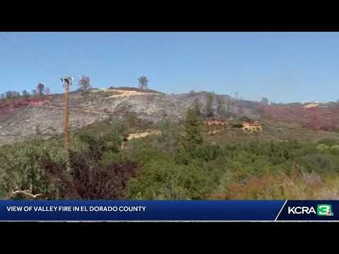 LIVE | Here's a view of the Valley Fire burning in El Dorado County