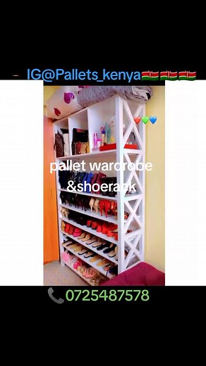 Custom Wardrobe and Shoe Rack Designs in Kenya