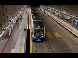 Seattle Link Light Rail 1 Line Ride from Westlake to Angle Lake (Sound Transit)