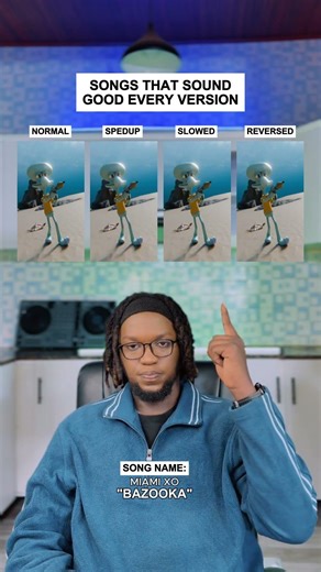 Songs That Sound Good Every Version: Bazooka "Miami XO" #shorts #music #meme