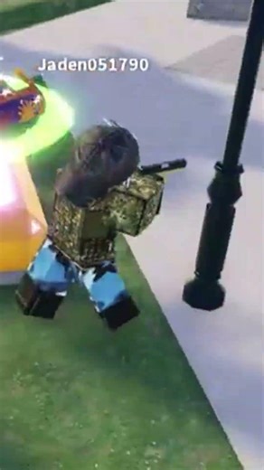 I kept doing this and he LOST it 😂 #roblox