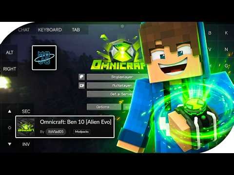 CARA PASANG MOD Omnicraft: Ben 10 DI MOJO LAUNCHER - WORK 100%