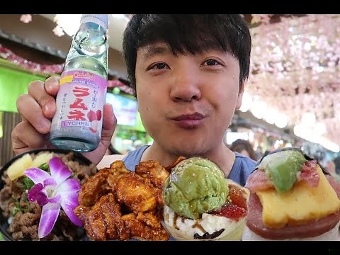 Japanese Food Court Tour in Honolulu Hawaii