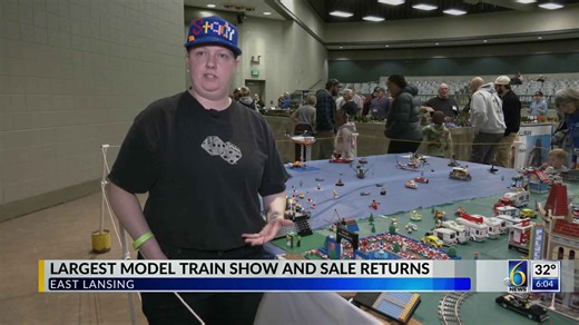 Michigan's largest model train show draws thousands of fans