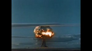 ソ連の最初の水素爆弾実験(1953)