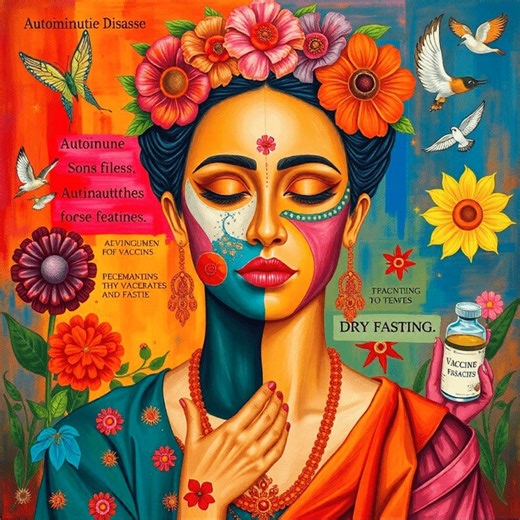 Maladies Auto-Immunes, Effets Post-COVID et Vaccination dans le Contexte du Jeûne Sec