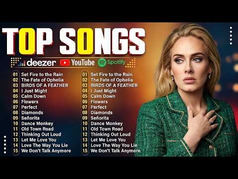 Adele, Dua Lipa, Ed Sheeran, Sia, Lady Gaga, Bruno Mars,Billie Eilish | Top Pop Music 2026 Playlist