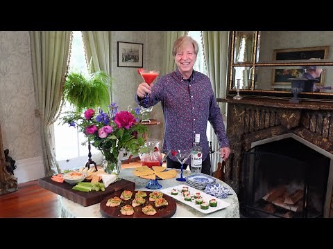 Pulling Together a BEAUTIFUL "Drinks-and-Nibbles" Party! Easy, Elegant Recipes!