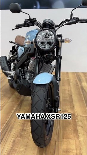 YAMAHA XSR125 実車レビュー！東京モーターサイクルショー2023 #shorts
