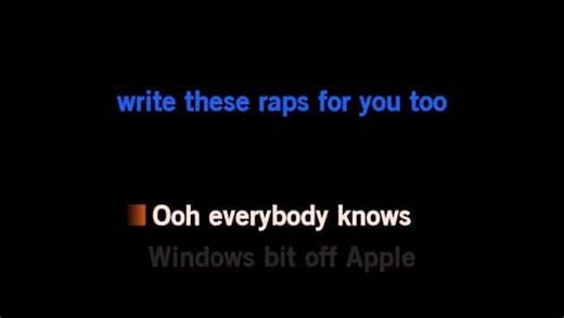 Karaoke Steve Jobs vs Bill Gates - Epic Rap Battles of History - CDG, MP4, KFN - Karaoke Version
