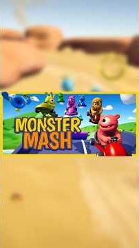 When Getting Wrecked Is the Best Part of the Race #MonsterMash #PartyGame #Shorts
