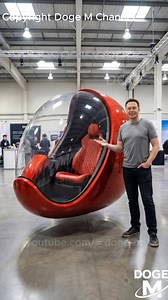 Capsule Pod X Futuristic Anti Gravity Capsule #elonmusk #tesla #SpaceX #futuretech #flyingcar #evtol | DOGE M Future Tech