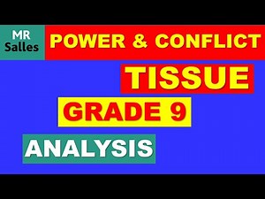 Tissue Analysis by Imtiaz Dharker (Mr Salles)