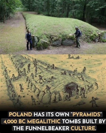 Poland, Ancient Poland History, Megalithic tombs built around 2000 BCE