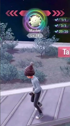 🔥 I Caught a SHINY Mankey in Pokémon Legends Z-A! ✨#pokemonlegendsza #shinypokemon #shinyhunting