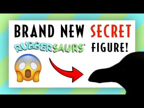 Brand new SECRET RubberSaurs Figure! 🤫