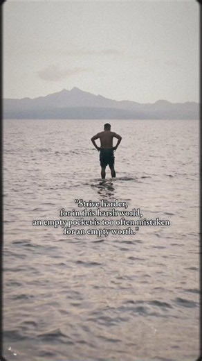 An Empty Pocket Is Not an Empty Worth | Hard Truth About Life