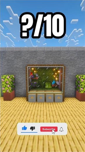 PARROT CAGE IN MINECRAFT 🦜 #minecraft #minecraftshorts #usa