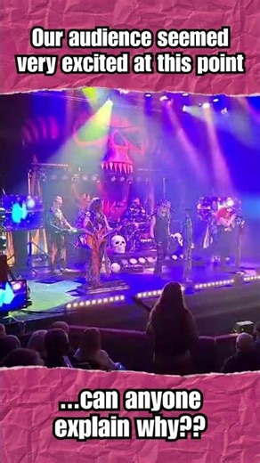 The audience were particulalry excited at this point - any idea why? #Shorts