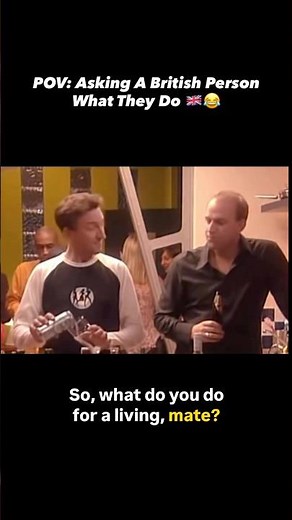 POV: Asking A British Person What They Do 🇬🇧😂 #comedyreels #funnyshorts #britishcomedy #ukcomedy