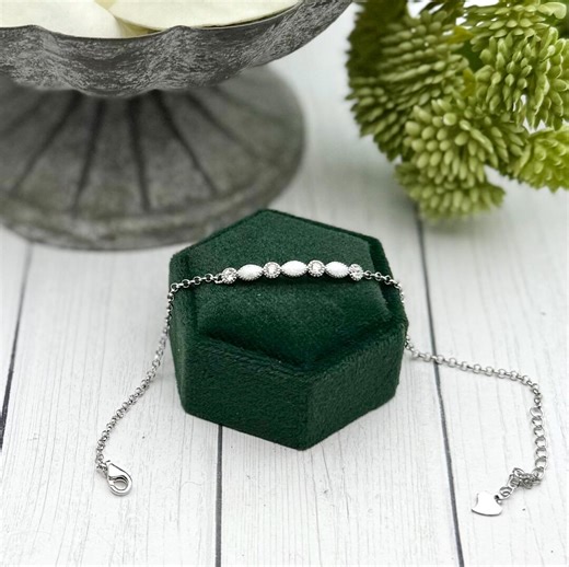 Cremation Bracelet, Birthstone Keepsake Bracelet With Ashes, Dainty Cremains Jewelry, Silver, Rose Gold, Pet Loss - Etsy