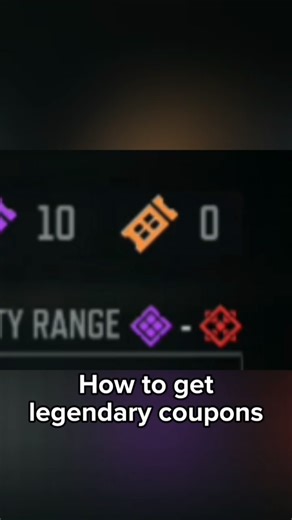 How to get legendary coupon | CODM #codm #shorts #dmzreconid