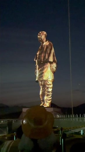 Statue of Unity Laser Show ✨ | Aaroh Enjoy Night Show 😍 | India’s Best Light Show 🇮🇳