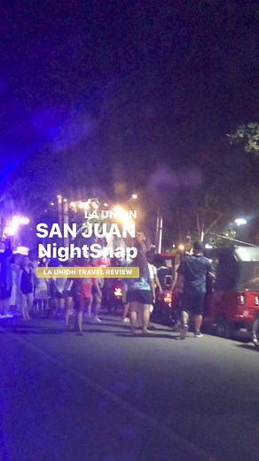 3.3K views · 40 reactions | San Juan La Union Night Snap. 11:00 PM at Surf Town. Mga gwapo at magaganda lang ang gising ng ganitong oras. | La Union Travel Review | Facebook