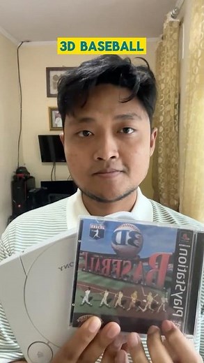 3D Baseball (1996) on Playstation 1 | PS1 Games ASMR