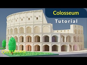 Colosseum Blender Lowpoly Isometric Tutorial - Indonesia