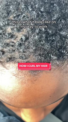 How to Curl Short 4C Hair: TWA Wash N Go Tutorial
