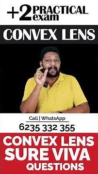 Plus Two | Practical Lab | Physics | Convex Lens | Sure VIVA Questions | #vivaquestions #practical