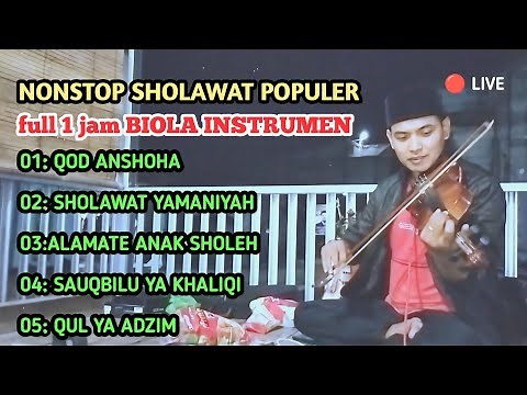 NONSTOP SHOLAWAT POPULER | FULL 1 JAM BIOLA | INSTRUMEN SHOLAWAT TERBAIK