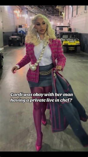Was Cardi Okay with her man having a private in home chef ? #cardib #stefondiggs