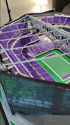 Best fan suggestions 💡 LEGO U.S. Bank Stadium #nfl #football #skol #lego