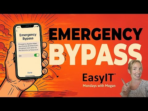 How To Use Emergency Bypass On Your iPhone