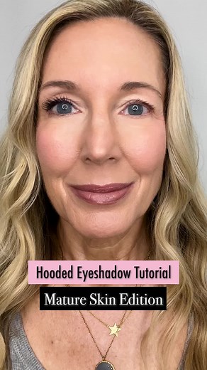 Hooded Eyeshadow Tutorial for Mature Makeup
