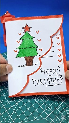 Make a STUNNING Christmas TREE CARD in Minutes!