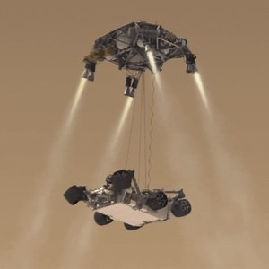 35K views · 765 reactions | From airbags to jetpacks, JPL engineers have been safely landing heavy spacecraft on Mars for nearly five decades. 12 years ago, NASA’s Curiosity Mars Rover was the first to use the sky crane maneuver, a daring new technology that changed the way NASA explores Mars. go.nasa.gov/4fE8Dv6 | NASA Jet Propulsion Laboratory | Facebook
